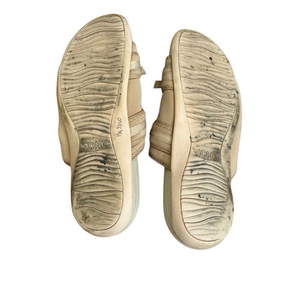 Vionic Sarah Adjustable Double Strap Slides Sanda… - image 2